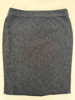 Premise Studio Fully Lined Gray Tweed Pencil Skirt - Size 8